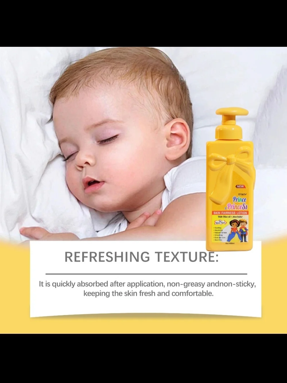 Kids Skin Fairness Lotion - Yellow